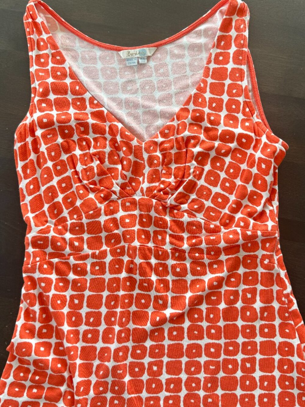 Boden Sleeveless Easy Tank Top Women's Size UK10 US6V Neck Blouse